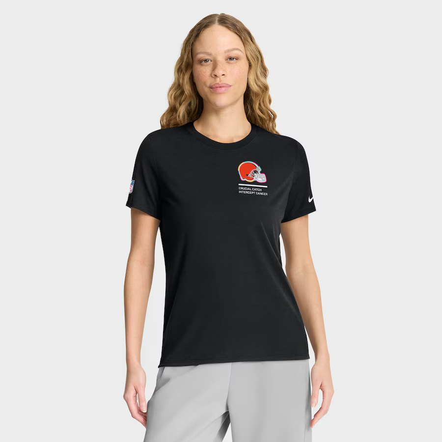 Women Cleveland Browns Nike NFL 2025 T shirt